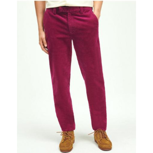 Brooks Brothers Other - Brooks Brothers Milano Slim Fit Wide Whale Corduroy Trousers Pants Size 34x30
